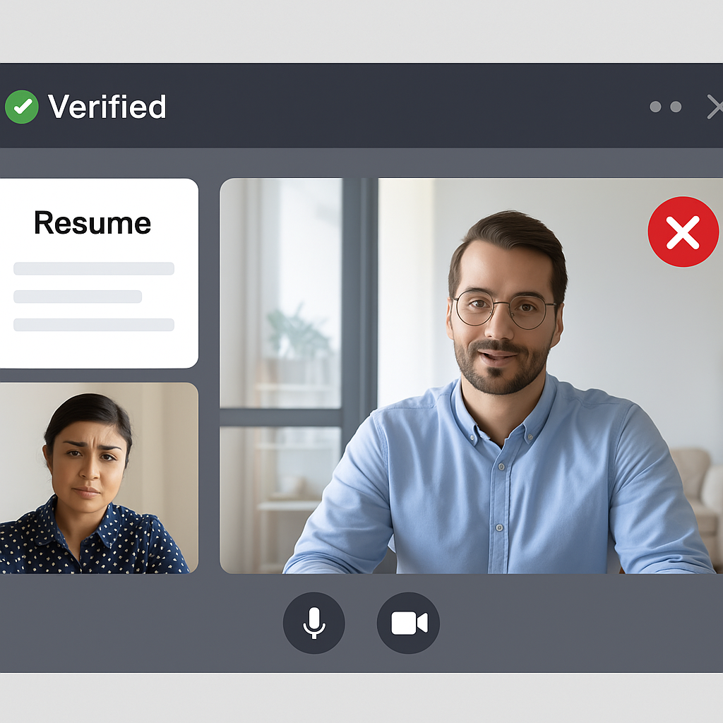 Verified Interview Interface
